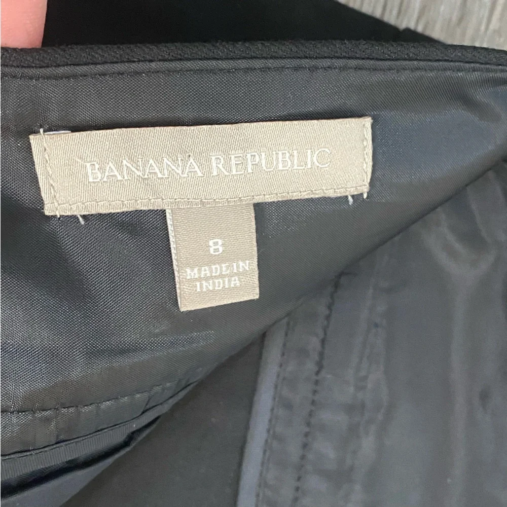 Banana Republic 8 Black Pencil Skirt - Picture 5 of 7